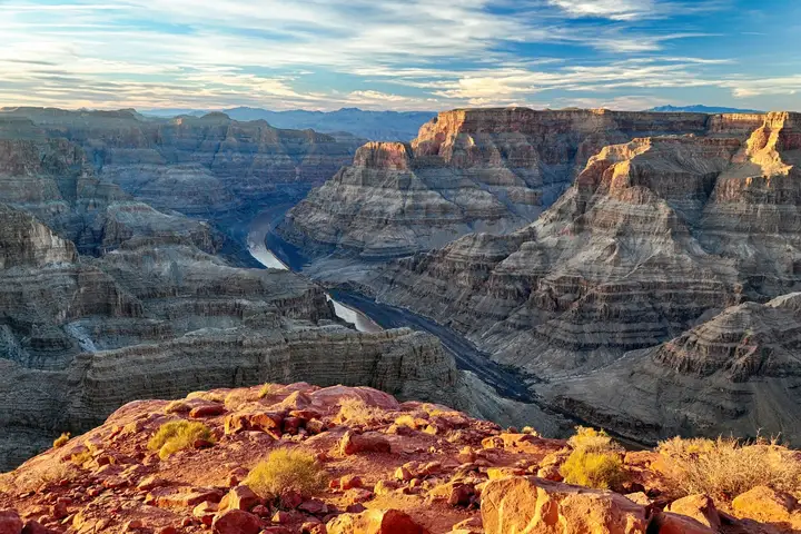 Met de helikopter over de Grand Canyon