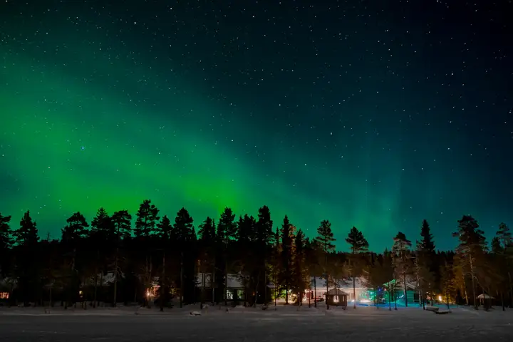 Noorderlicht zien in Zweeds en Fins Lapland